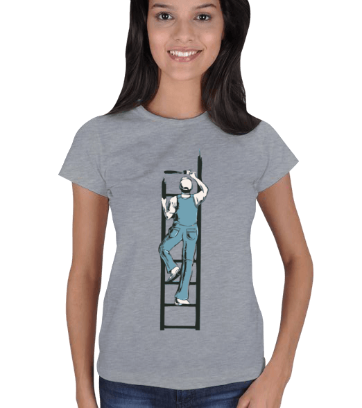 Tisho - Paint T-shirt Kadın Tişört