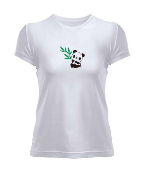 Tisho - Panda baskıılı Kadın Tişört