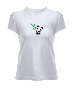Panda baskıılı Kadın Tişört - Tisho