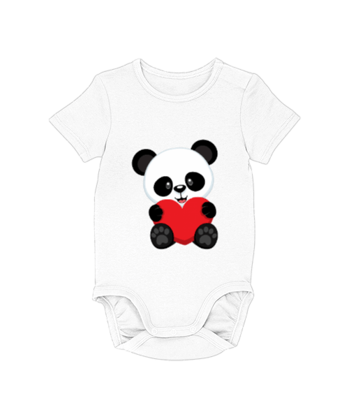 Tisho - Panda Baskılı Bebek Zıbını Bebek Zıbını