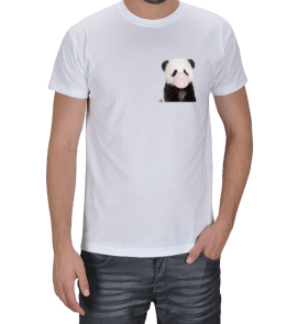 PANDA Erkek Tişört - Tisho