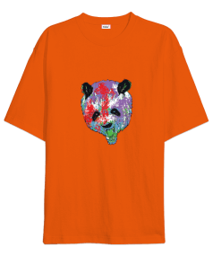 Panda Oversize Unisex Tişört - Tisho