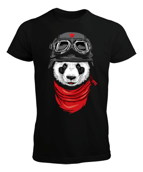 Tisho - Panda Pilot Erkek Tişört