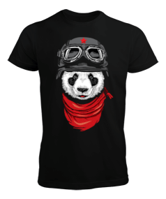 Panda Pilot Erkek Tişört - Tisho
