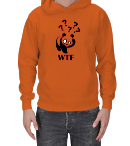 Panda Tasarımlı Erkek Kapşonlu - Tisho