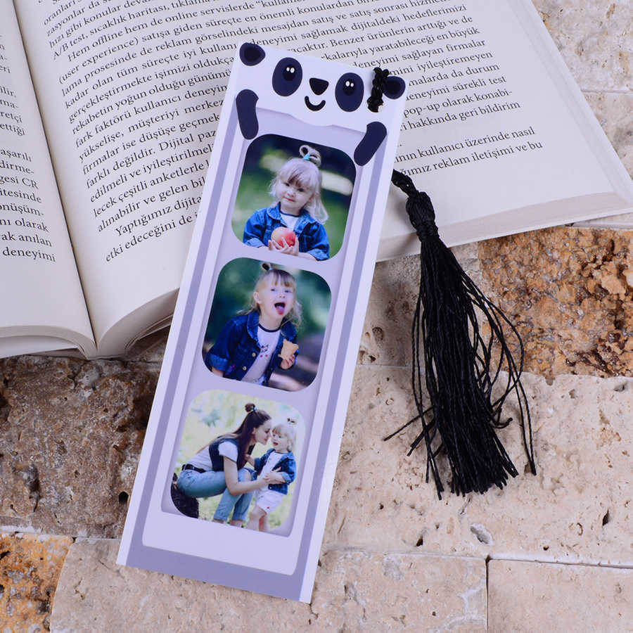 Tisho - Panda Tasarlımlı Kitap Ayracı