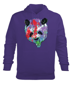 pandalar aşkına Erkek Kapüşonlu Hoodie Sweatshirt - Tisho