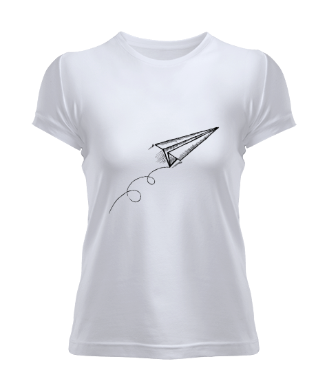 Tisho - Paper Plane Kadın Tişört