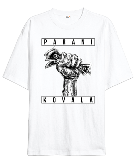 Tisho - Paranı Kovala Oversize T-Shirt Oversize Unisex Tişört