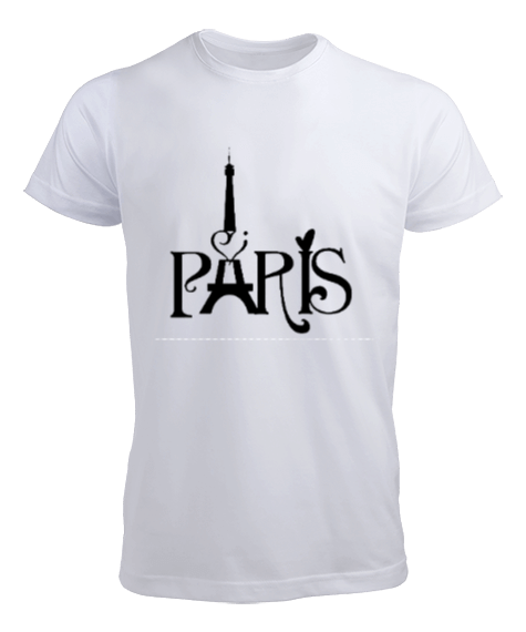 Tisho - Paris Eyfel Kulesi Erkek Tişört