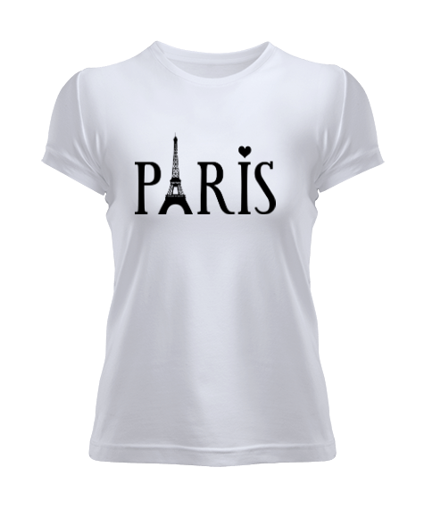 Tisho - paris yazılı Kadın Tişört