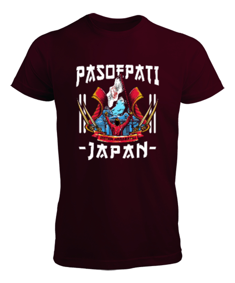Tisho - Pasoepati Japan Bordo Erkek Tişört
