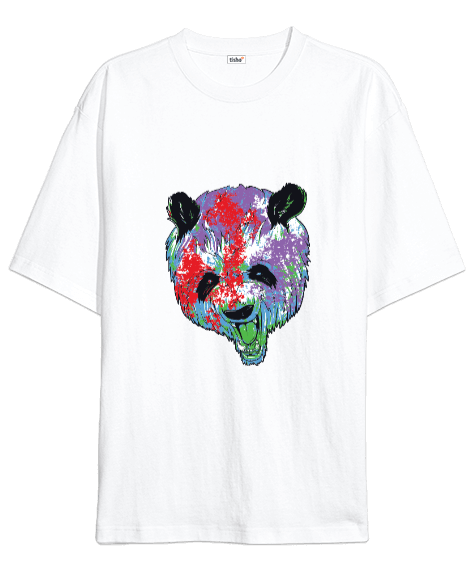 Tisho - PATLAYAN PANDA Oversize Unisex Tişört