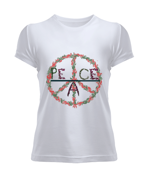 Tisho - PEACE Kadın Tişört