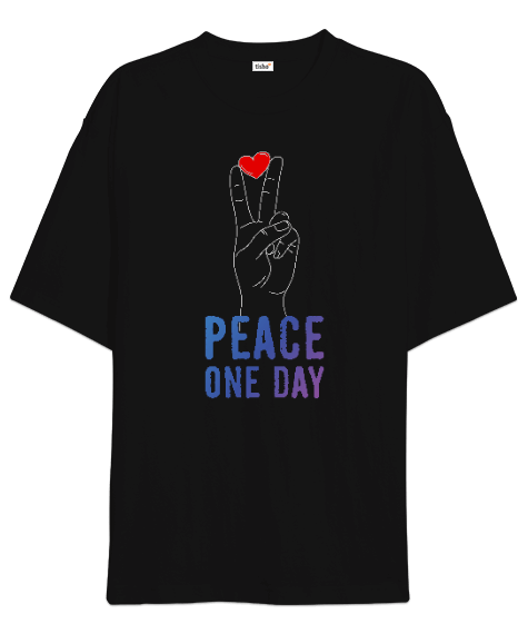 Tisho - Peace One Day Oversize Unisex Tişört