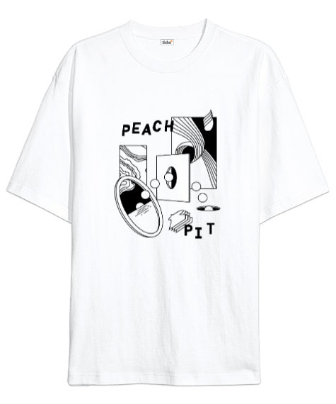 Tisho - Peach Pit Oversize Unisex Tişört