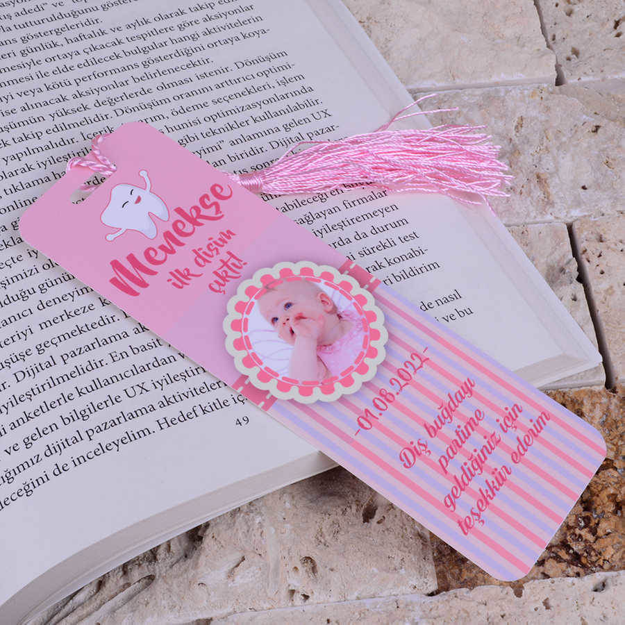 Tisho - Pembe Diş Buğdayı Kitap Ayracı