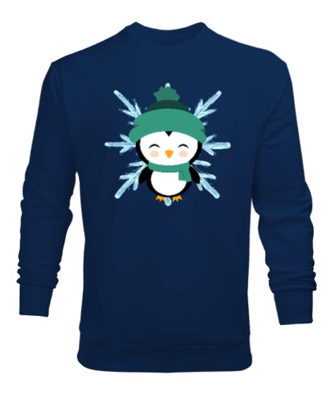 Tisho - penguen Erkek Sweatshirt