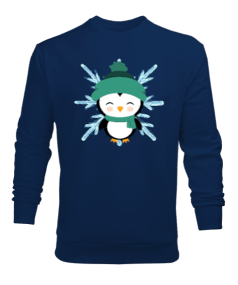penguen Erkek Sweatshirt - Tisho