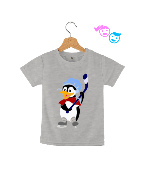 Tisho - Penguen Figürlü Çocuk Unisex