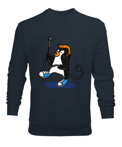 Tisho - PENGUEN KAZAK Erkek Sweatshirt