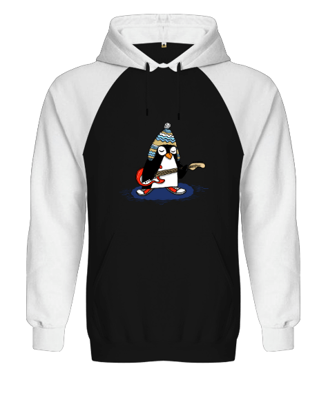 Tisho - Penguen Orjinal Reglan Hoodi Unisex Sweatshirt Orjinal Reglan Hoodie Unisex Sweatshirt