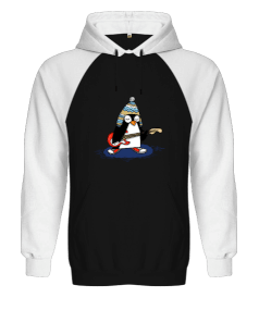 Penguen Orjinal Reglan Hoodi Unisex Sweatshirt Orjinal Reglan Hoodie Unisex Sweatshirt - Tisho