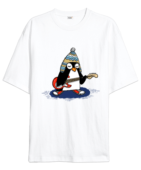 Tisho - Penguen Oversize Unisex Tişört