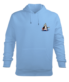 penguen pingu Erkek Kapüşonlu Hoodie Sweatshirt - Tisho