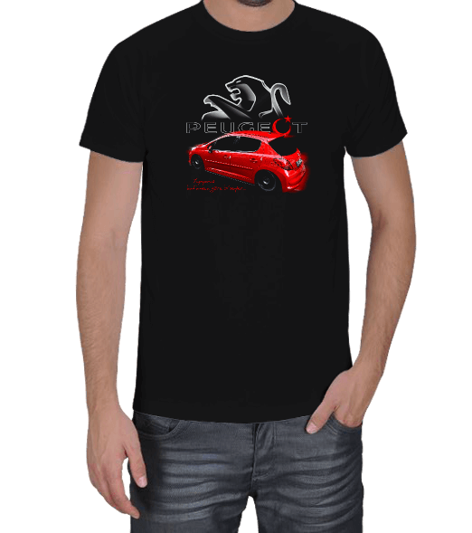 Tisho - Peugeot 207 Erkek Tişört