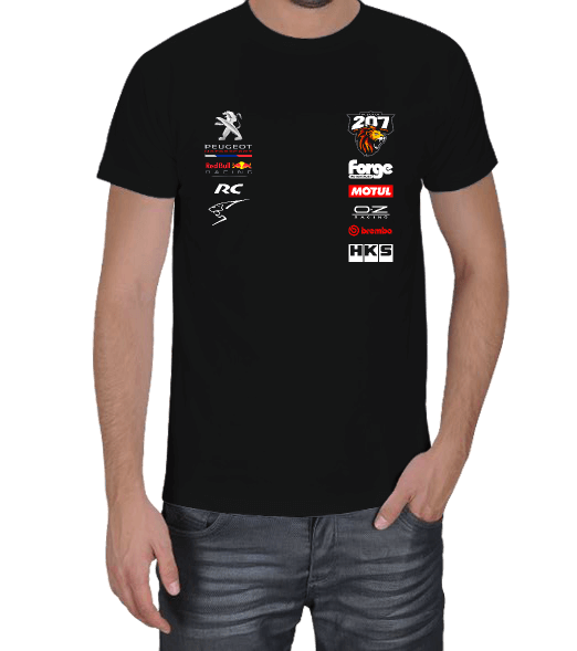 Tisho - Peugeot Motorsports Erkek Tişört