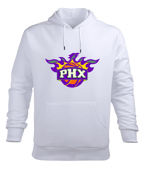 Tisho - phoenix suns kapüşonlu sweatshirt hoodie Erkek Kapüşonlu Hoodie Sweatshirt