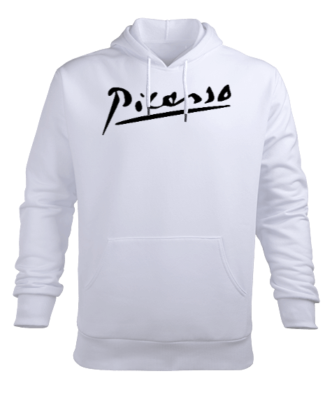 Tisho - Picasso Erkek Kapüşonlu Hoodie Sweatshirt