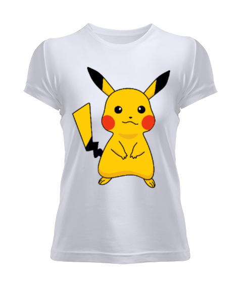 Tisho - Pikachu Pokemon 1 Kadın Tişört
