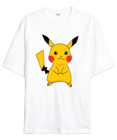 Tisho - Pikachu Pokemon 1 Oversize Unisex Tişört
