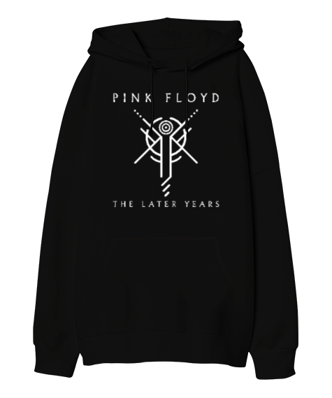 Tisho - Pink Floyd Later Years Oversize Unisex Kapüşonlu Sweatshirt