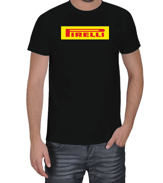 Tisho - Pirelli Logolu Erkek Tişört