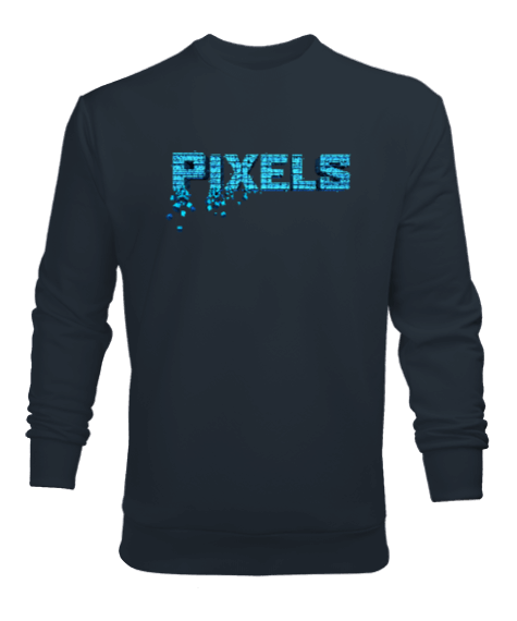 Tisho - Pixels Erkek Sweatshirt