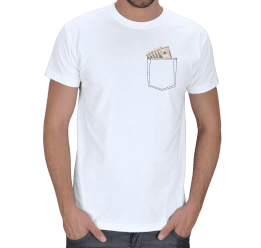 Tisho - Pocket Money-Cepte Para Erkek Tişört