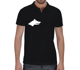 Polo Yaka Göktürk Bayrağı Erkek Kısa Kol Polo Yaka - Tisho