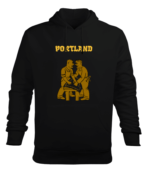 Tisho - PORTLAND Erkek Kapüşonlu Hoodie Sweatshirt