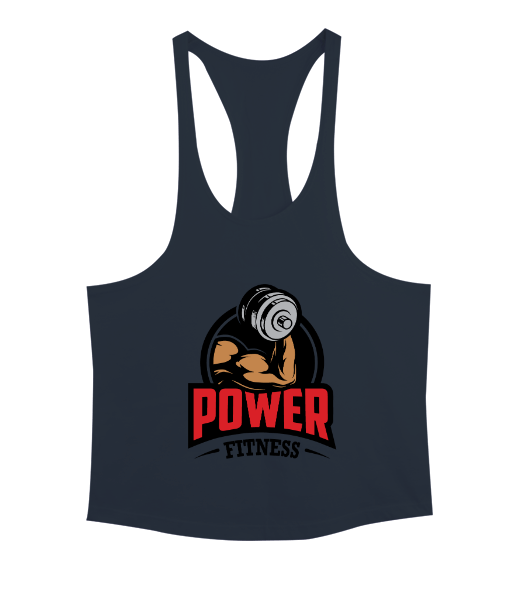 Tisho - Power Fitness Güç Gym Erkek Tank Top Atlet