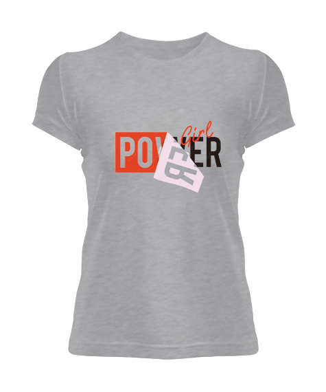 Power Girl Kadın Tişört