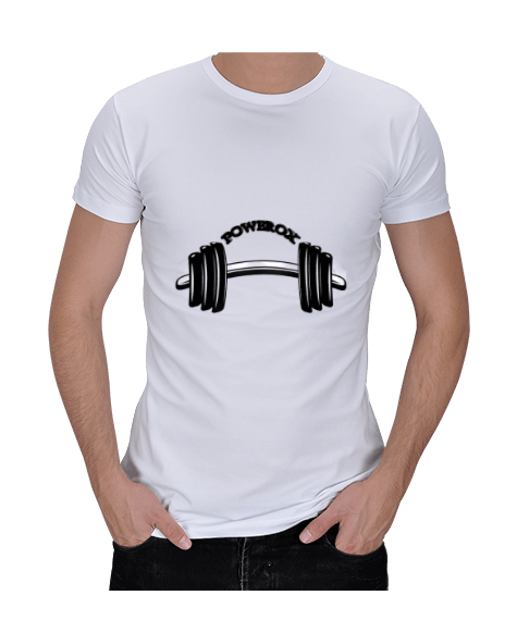 Tisho - PowerOx Sport T-shirt Erkek Regular Kesim Tişört Erkek Regular Kesim Tişört
