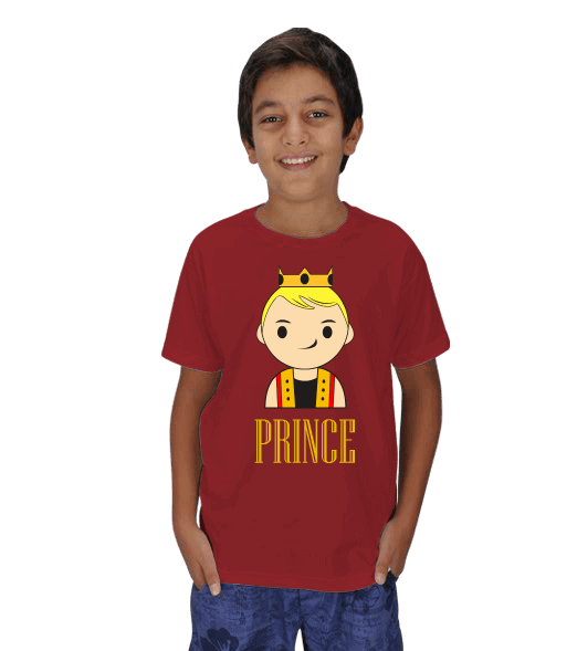 Tisho - Prens Tişört Çocuk Unisex