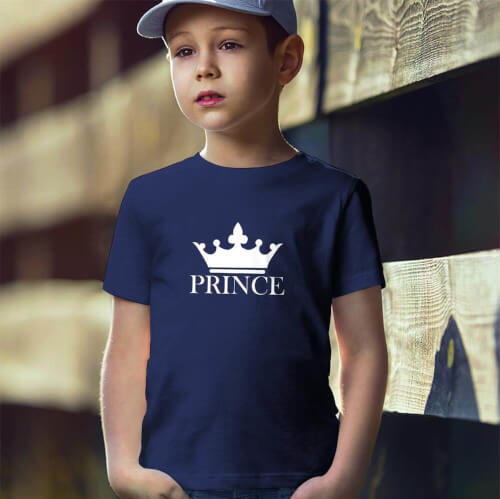 Prince Erkek Çocuk Tişört - Tekli Kombin
