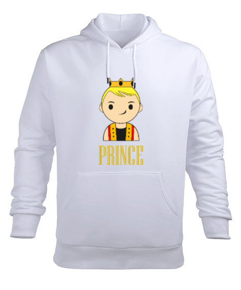 Tisho - PRINCE Erkek Kapüşonlu Hoodie Sweatshirt