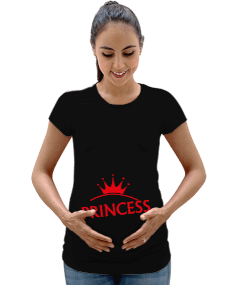 Princess Kadın Hamile Tişört - Tisho