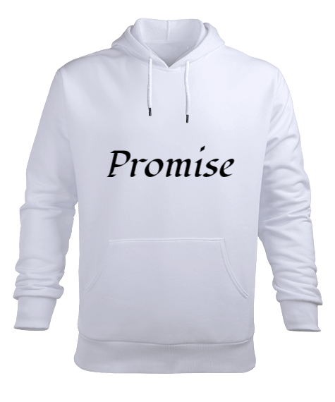 Tisho - Promise erkek sweet Erkek Kapüşonlu Hoodie Sweatshirt