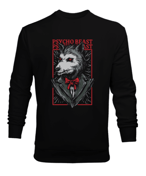 Tisho - Psycho Beast Erkek Sweatshirt